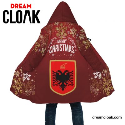 Albania Christmas Cloak (Women's/Men's) Unisex / XS / Red Official Cloak Merch