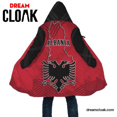 Albania Hooded Cloak Special Map XS Official Cloak Merch