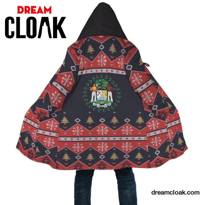 Belize Christmas Cloak - Santa Claus Ho Ho Ho Unisex / XS / Red Official Cloak Merch