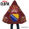 Bosnia and Herzegovina Christmas Cloak (Women's/Men's) Unisex / XS / Red Official Cloak Merch