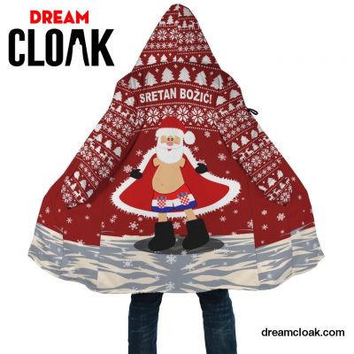 Croatia Cloak Christmas Sretan Bozic Unisex / XS / Red Official Cloak Merch