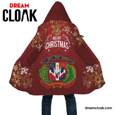 Dominican Republic Christmas Cloak (Women's/Men's) Unisex / XS / Red Official Cloak Merch