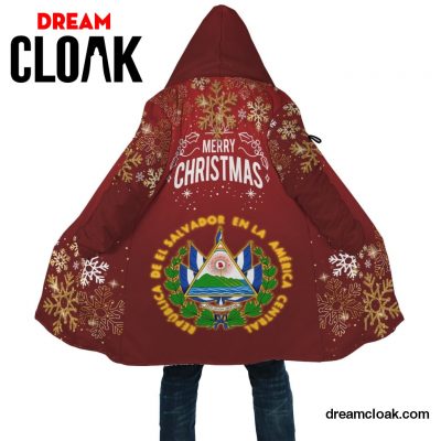 El Salvador Christmas Cloak (Women's/Men's) Unisex / XS / Red Official Cloak Merch