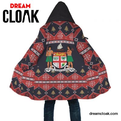 Fiji Christmas Cloak - Santa Claus Ho Ho Ho Unisex / XS / Red Official Cloak Merch