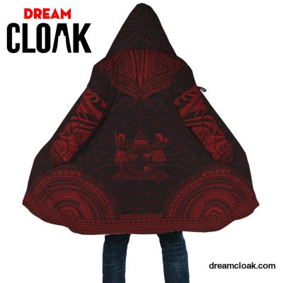 Fiji Polynesian Chief Cloak - Red Version Unisex / XS / Red Official Cloak Merch