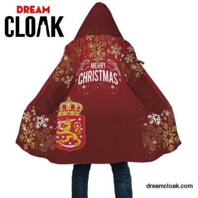Finland 2 Christmas Cloak (Women's/Men's) Unisex / XS / Red Official Cloak Merch