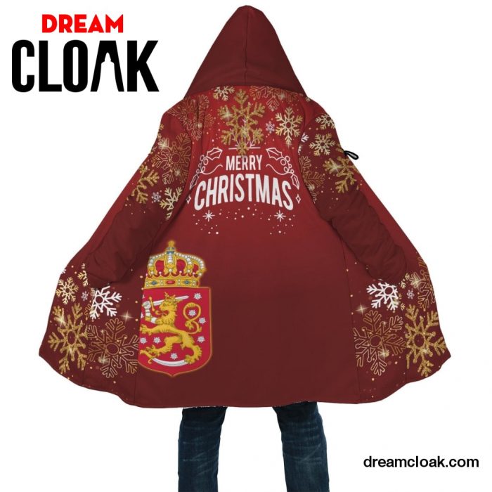 Finland 2 Christmas Cloak (Women's/Men's) Unisex / XS / Red Official Cloak Merch