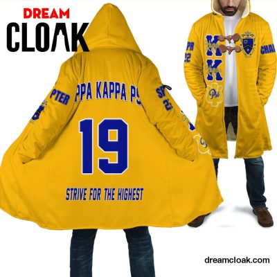 (Custom) Wonderprint Clothing - Kappa Kappa Psi (Yellow) Cloak RLT8 Unisex / S / Yellow Official Cloak Merch