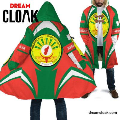 Wonder Print Clothing - Madagascar Action Flag Cloak RLT7 Unisex / S / Art Official Cloak Merch