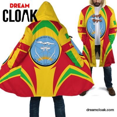 Wonder Print Clothing - Mali Action Flag Cloak RLT7 Unisex / S / Art Official Cloak Merch
