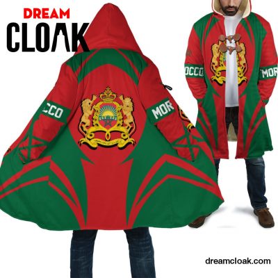 Wonder Print Clothing - Morocco Action Flag Cloak RLT7 Unisex / S / Art Official Cloak Merch