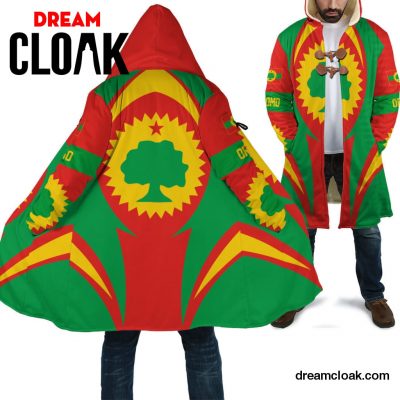 Wonder Print Clothing - Oromo Action Flag Cloak RLT7 Unisex / S / Art Official Cloak Merch