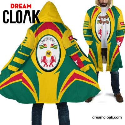Wonder Print Clothing - Togo Action Flag Cloak RLT7 Unisex / S / Art Official Cloak Merch
