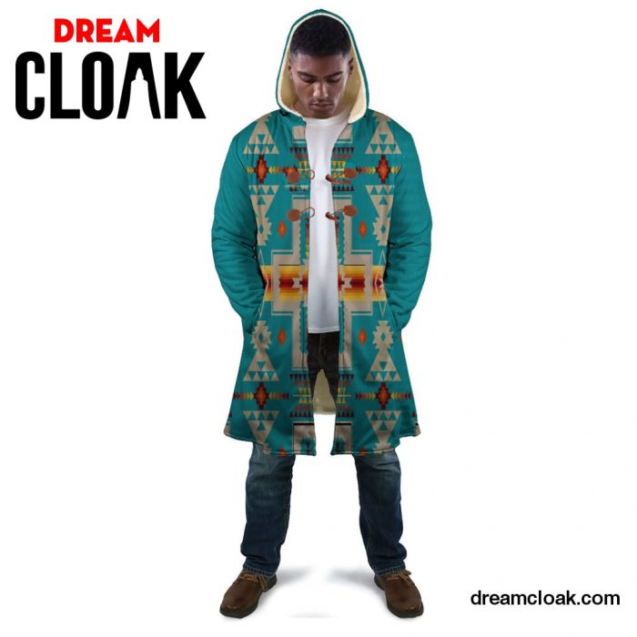 Turquoise Tribe Design Native American Cloak LT10 Unisex / S Official Cloak Merch