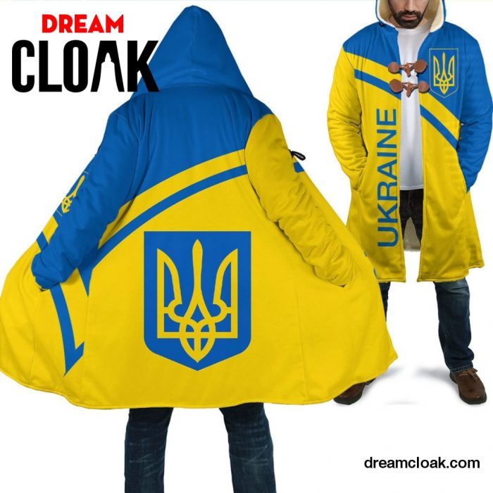 Ukraine Curve Style Cloak RLT7 Unisex / S / Yellow Official Cloak Merch
