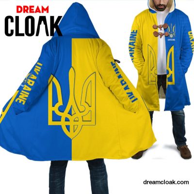 Ukraine Football Cloak RLT7 Unisex / S / Black Official Cloak Merch